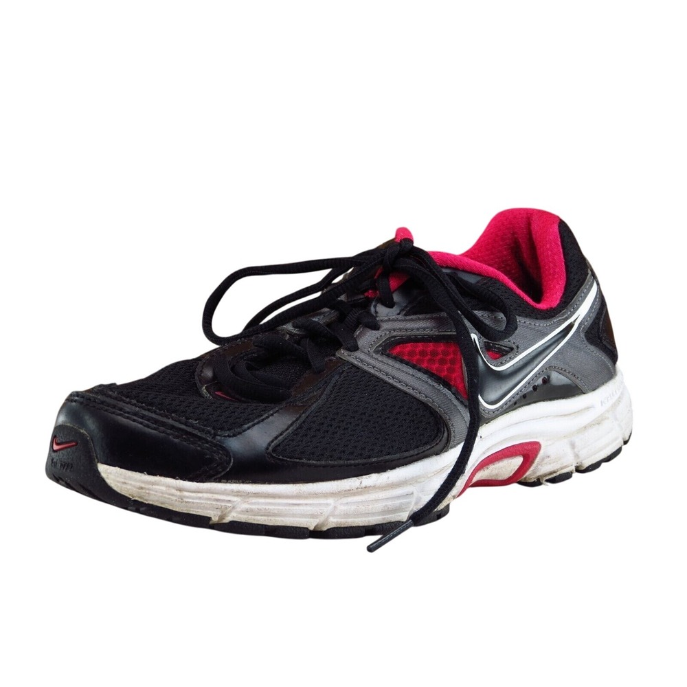 Nike Women‎ Size 7.5 M Black Gray Pink Running Shoes Synthetic Comfortable